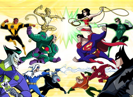 Superheroes vs. Supervillains